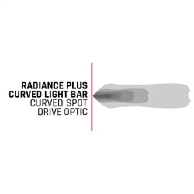 Rigid Industries Rigid Industries Radiance+ Curved 20in. RGBW Light Bar - BoltMotorsports